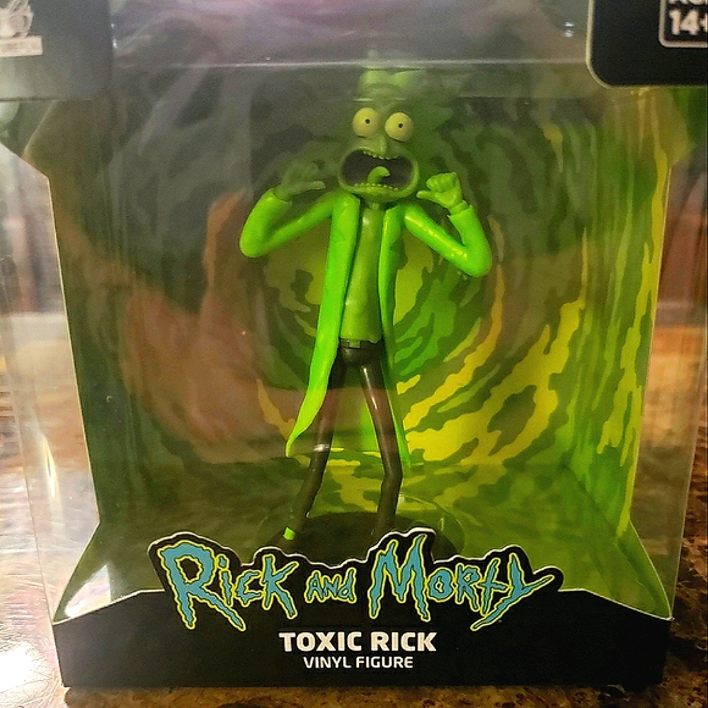 Rick and Morty - Toxic Rick - Adult Swim Vinyl Figure